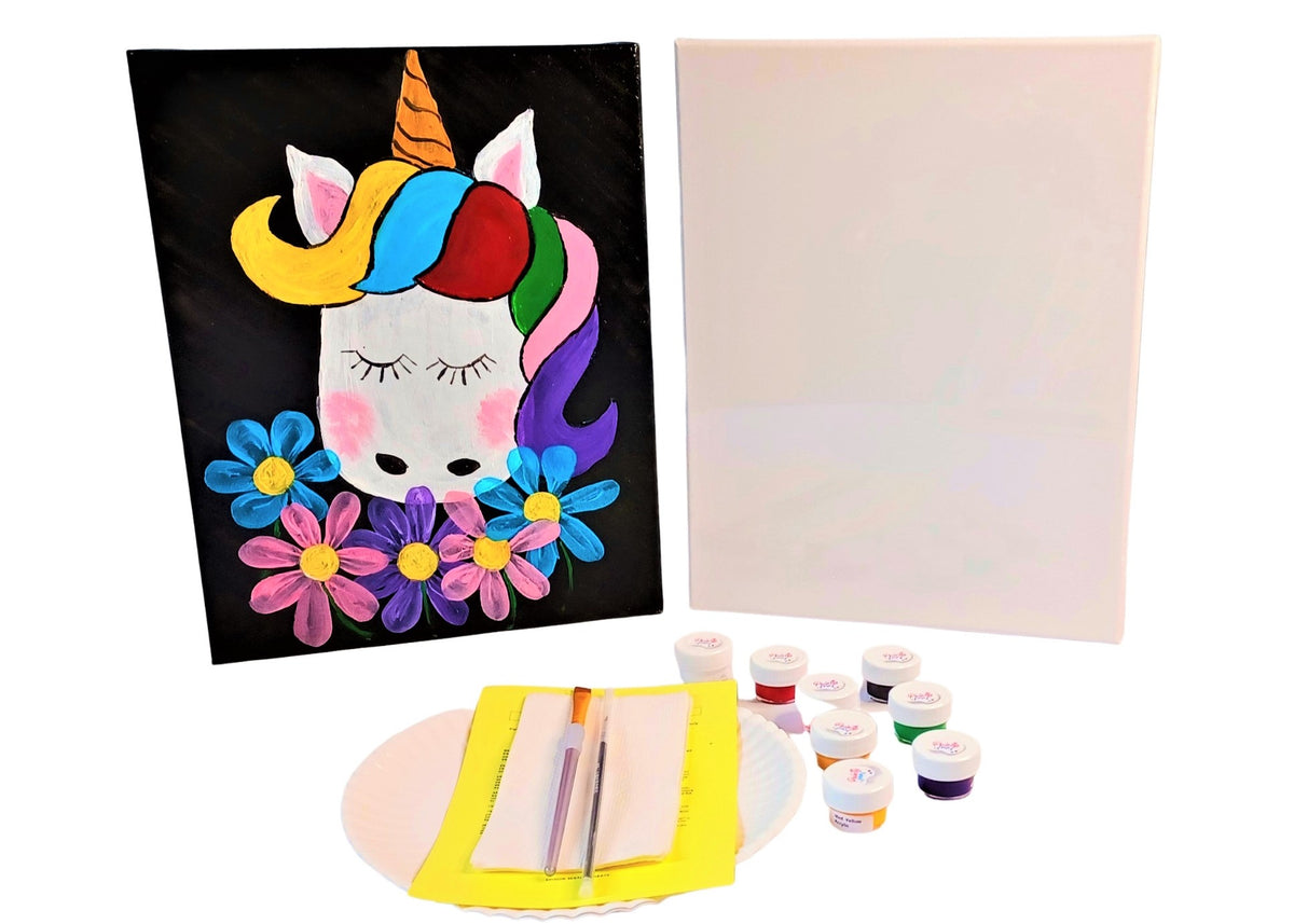 Unicorn Canvas Paint Art Kit