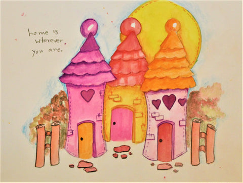 candyland watercolor painting kit & video lesson