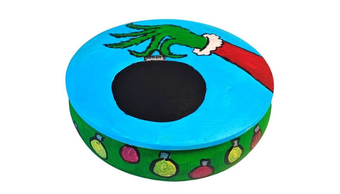 Christmas Countdown Tabletop Trinket Box Art Painting Kit