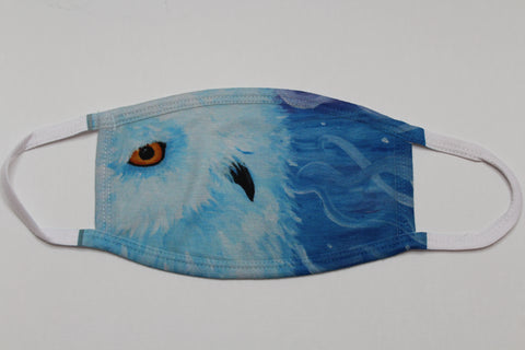 snow owl - face mask