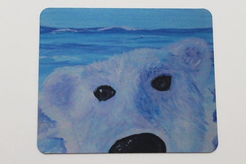 beary good selfie - mouse pad