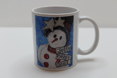 jolly snowman - mug