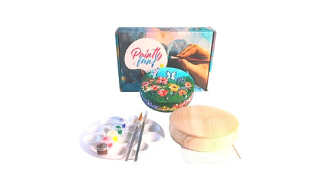 The Secret Garden Tabletop Trinket Box Art Painting Kit